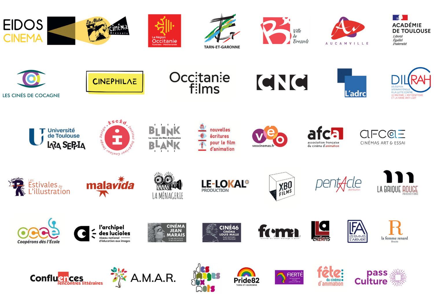 Logos partenaires 2025
